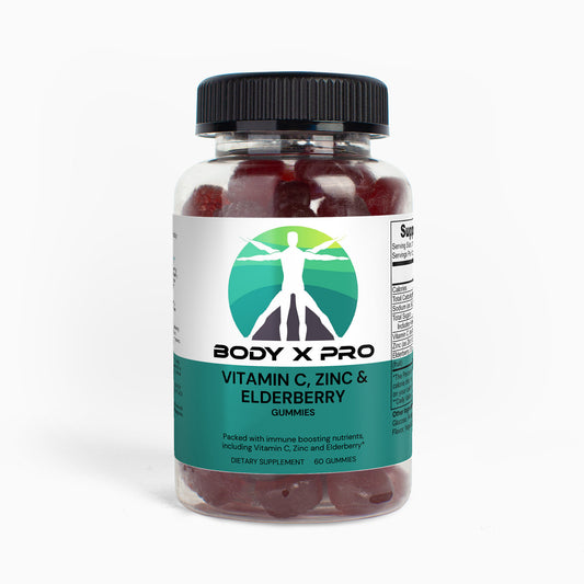 Vitamin C, Zinc & Elderberry Gummies
